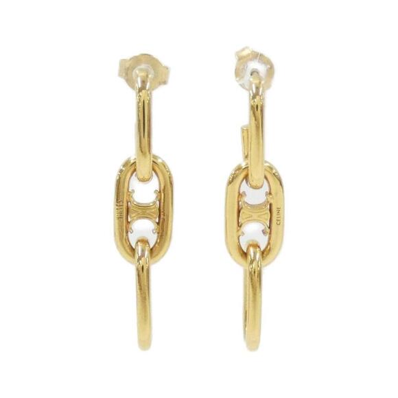 CELINE Gold Earrings - Picture 1 of 4
